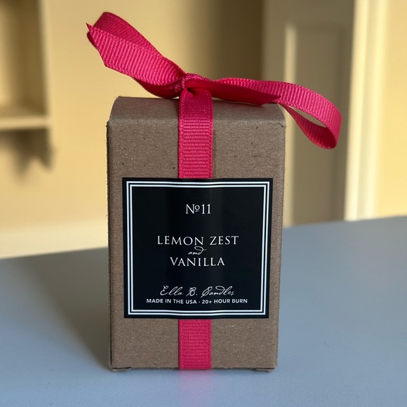 Ella B Hand Poured Happy Birthday Candle - Picture 2 of 3